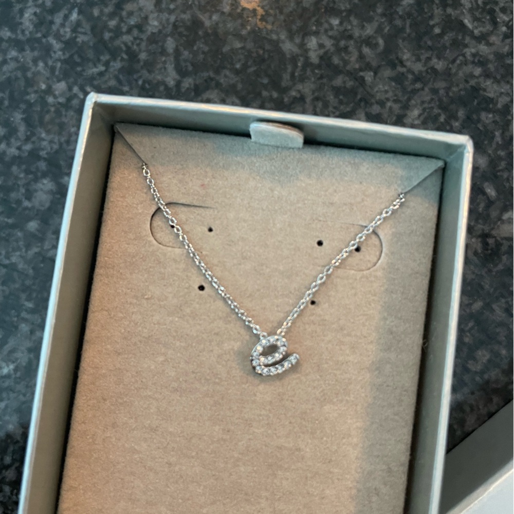 Nadri Silver Chain Necklace